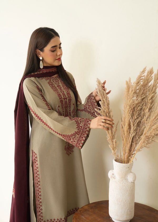 BAROQUE 3PCS DHANAK SUIT