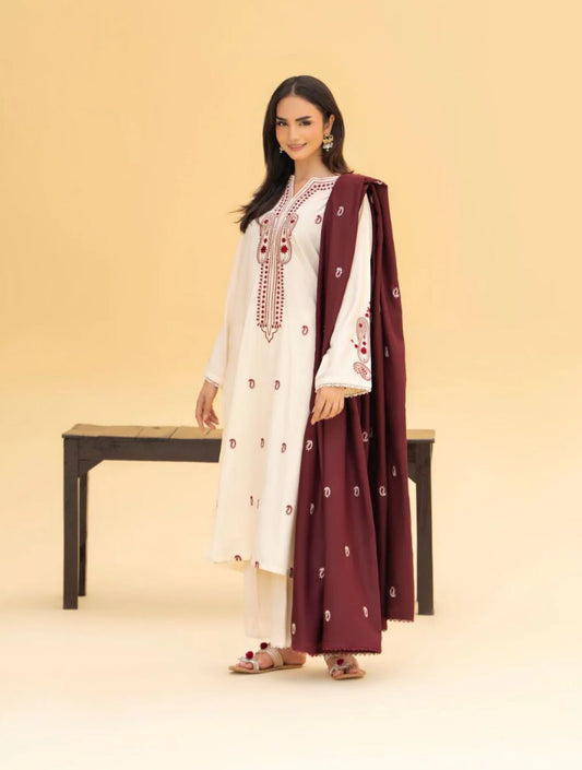 Dhanak Mareena Off White