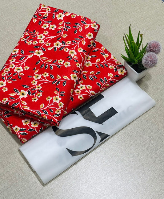 Floral Printed Cotton 2Piece D-020