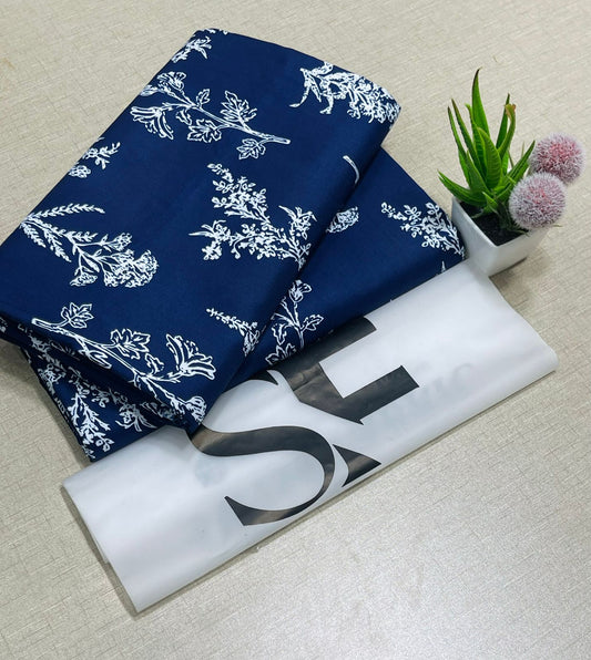 Floral Printed Cotton 2Piece D-034