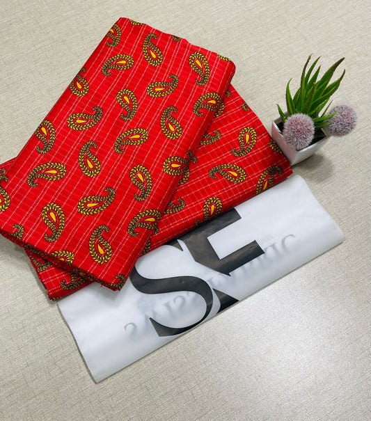 Floral Printed Cotton 2Piece D-120