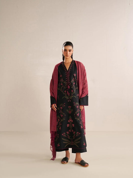 Iznik Lawn Embroidered 3Piece D-1003